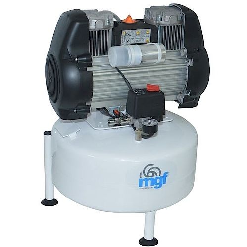 Compresor médico - 24/10 GENESI S - MGF Compressors - para odontología / 1 unidad / sin aceite