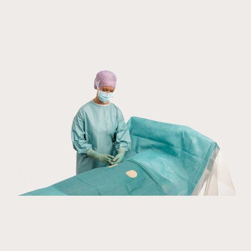 Campo quirúrgico de angiografía - BARRIER® - Mölnlycke Health Care - de plástico / estéril