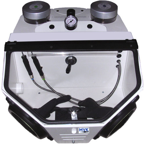 Chorro de arena manual - SG-2 - MVK-line - 2 tanques / de precisión
