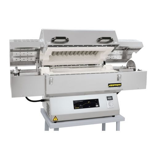Horno tubular de calor - RSRB  series - Nabertherm - de laboratorio / de acero inoxidable / rotativo