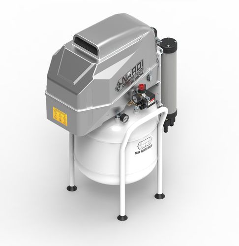 Compresor de aire médico - Extreme 2D SIL 50L - NARDI COMPRESSORI S.r.l.   - para odontología / de laboratorio / para aplicaciones CAD/CAM