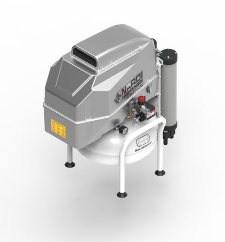 Compresor de aire médico - Extreme 2D SIL 25 - NARDI COMPRESSORI S.r.l.   - para odontología / de laboratorio / para aplicaciones CAD/CAM