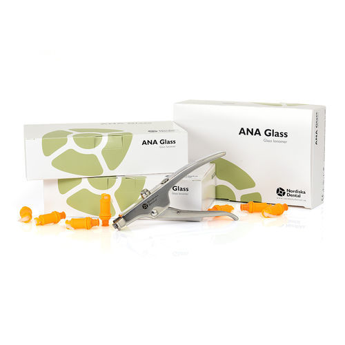 Material dental vidrio ionómero - ANA Glass™ - Nordiska Dental AB   - para restauración dental / cápsula / blanco
