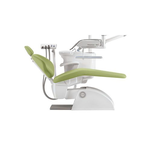 Unidad de tratamiento dental con sillón electroneumático - Patavium Fifty - O.M.S. S.p.A. OFFICINE MECCANICHE SPECIALIZZATE   - compacta / con portainstrumentos / con luz