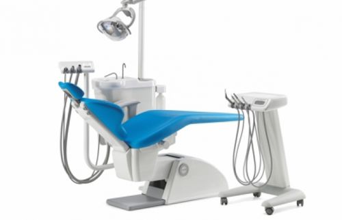 Unidad dental con portainstrumentos - Tempo 9 ELX Kart - O.M.S. S.p.A. OFFICINE MECCANICHE SPECIALIZZATE   - con luz