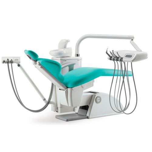 Unidad dental compacta - Tempo 9 PLUS - O.M.S. S.p.A. OFFICINE MECCANICHE SPECIALIZZATE   - con portainstrumentos