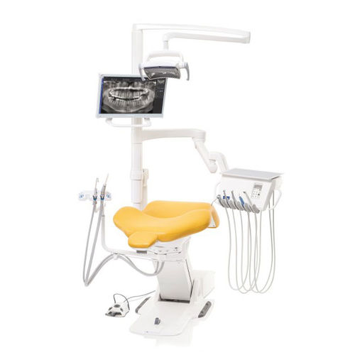 Unidad dental con sillón eléctrico - Compact™ i3 - Planmeca - compacta / con reposacabezas flexible / con monitor