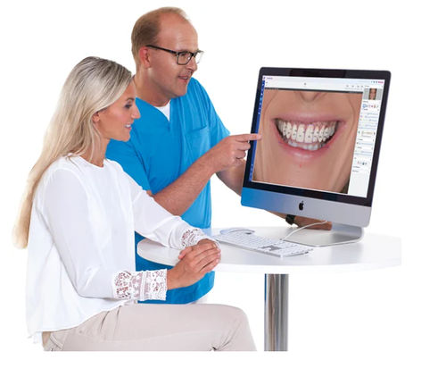 Software de diseño digital de la sonrisa - Romexis®  - Planmeca - de planificación / de tratamiento / de CAD