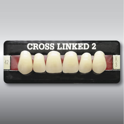 Prótesis dental de fibra acrílica - CROSS LINKED 2  - POLIDENT d.o.o.   - de los dientes anteriores / para dientes posteriores
