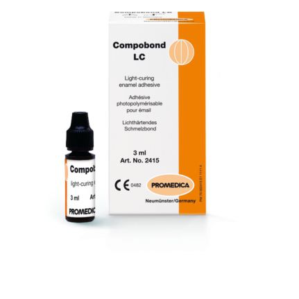 Adhesivo dental para restauración - Compobond LC - Promedica Dental Material GmbH   - fotopolimerizable / líquido