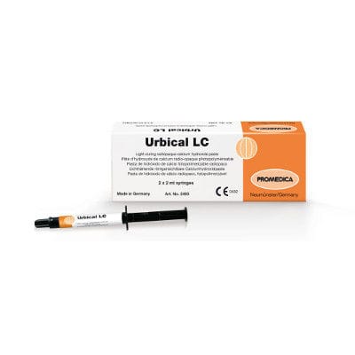 Material dental de hidróxido de calcio - Urbical LC - Promedica Dental Material GmbH   - para la obturación de canales / fotopolimerizable / radiopaco