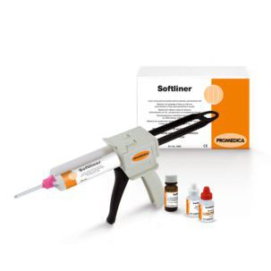 Material dental de vinilo polisiloxano - Softliner - Promedica Dental Material GmbH   - para restauración dental / altamente translúcido / biocompatible