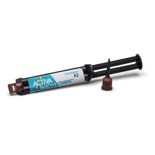 Adhesivo dental CAD CAM - ACTIVA™ BioACTIVE - Pulpdent Corporation   - para corona / vidrio ionómero / de resina