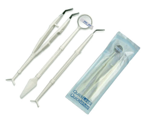 Kit de instrumentos para diagnóstico dental - Quicklase Quickwhite   - desechable