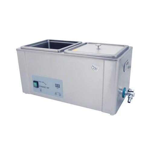 Baño de ultrasonidos para odontología - SONIRET RP HEAT - REITEL Feinwerktechnik - de acero inoxidable