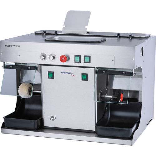 Aparato de pulido para laboratorio dental - POLIRET TWIN - REITEL Feinwerktechnik - lavable / de acero inoxidable