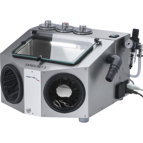 Chorro de arena dental neumático - SANDURET 3 - REITEL Feinwerktechnik - 3 tanques