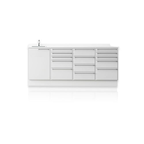 Fregadero médico - One - ROSSICAWS SRL   - para área de higiene / de metal