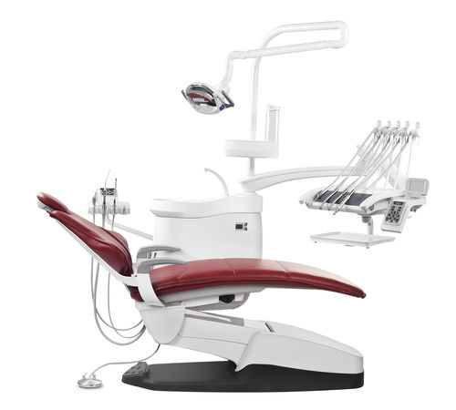 Unidad de tratamiento dental con sillón - CARE-22 - Runyes Medical Instrument Co., Ltd. - con monitor / con portainstrumentos / con luz