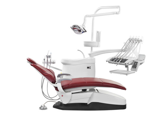 Unidad de tratamiento dental con sillón - CARE-33  - Runyes Medical Instrument Co., Ltd. - con portainstrumentos / con luz