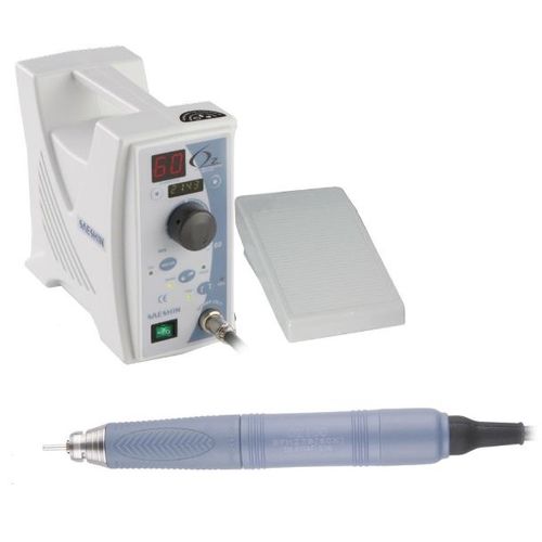 Micromotor de laboratorio dental - OZ100 - SAESHIN - eléctrico sin cepillo / con pedal / con pieza de mano