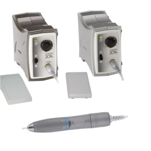 Unidad de control para micromotor de laboratorio dental - STRONG 209A/B - SAESHIN - eléctrica / con pedal / con pieza de mano