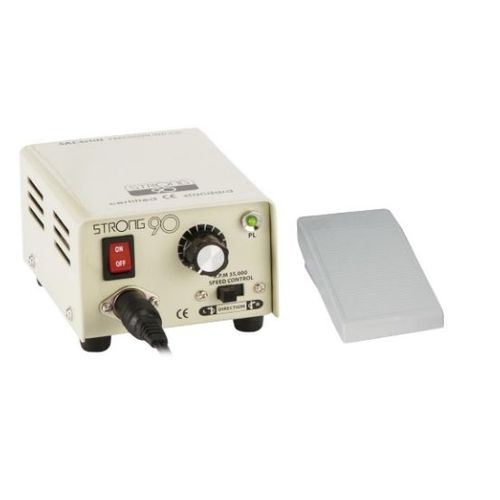 Unidad de control para micromotor de laboratorio dental - STRONG 90 - SAESHIN - eléctrica / de mesa / con pieza de mano
