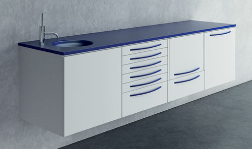 Armario para ordenar - CS - SARATOGA - para instrumental dental / para clínica dental / con fregadero