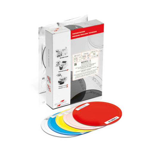 Material dental de fibra acrílica - BIOCRYL® C - Scheu-Dental GmbH   - de PMMA / ortodóntico