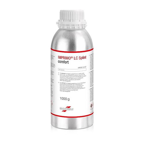 Material dental de resina - IMPRIMO® LC Splint comfort - Scheu-Dental GmbH   - para férulas terapéuticas / para impresión en 3D / fotopolimerizable