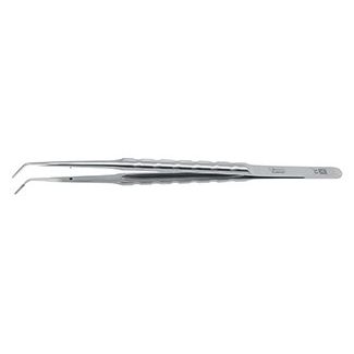 Pinza quirúrgica - 1208-345 - A. Schweickhardt - de Cooley / curva / de acero inoxidable