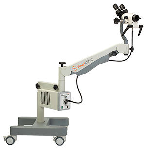 Colposcopio binocular - SmartOPTIC  - Vena Entis Seliga Microscope A. Seliga   - en carro
