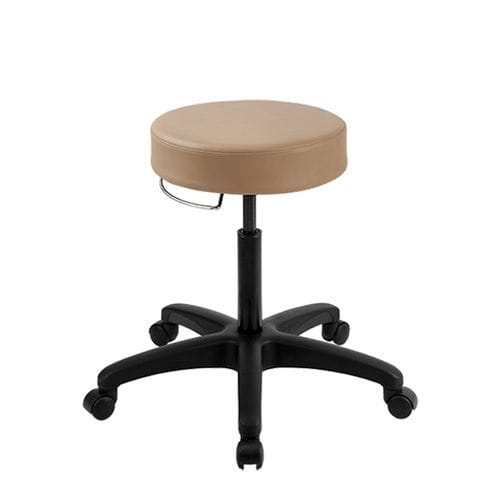 Taburete para consulta médica - WINBEX CORPORATION - para clínica dental / con ruedas / negro