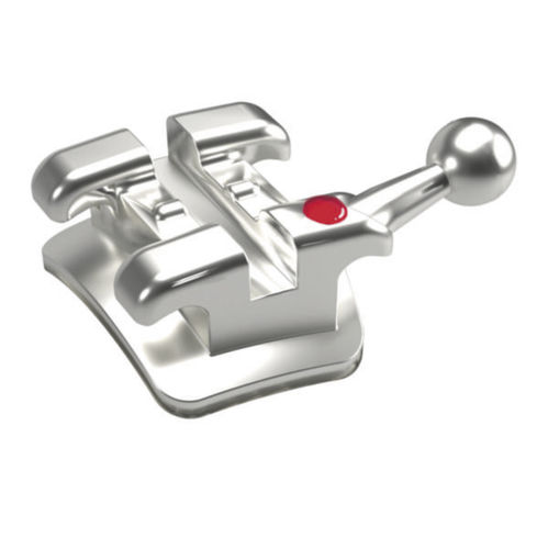 Bracket de metal - Evolution - SIA ORTHODONTIC MANUFACTURER - en miniatura / redondo