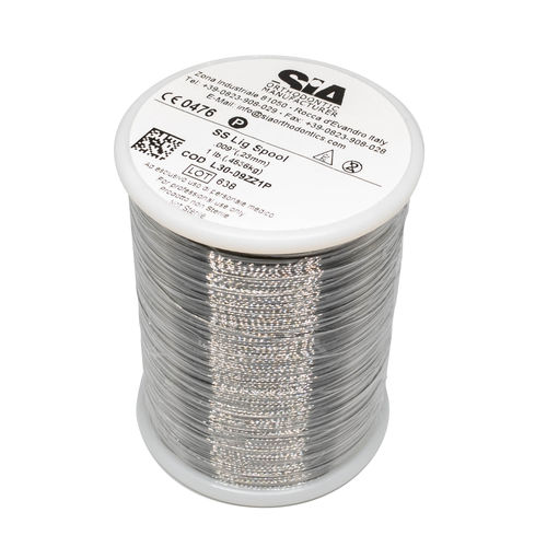 Hilo ortodóntico de acero inoxidable - L30-09ZZ1P - SIA ORTHODONTIC MANUFACTURER - de ligadura