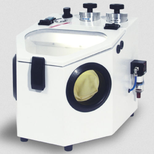 Chorro de arena neumático - SR 922 B - Sirio Dental - 2 tanques