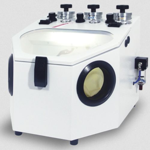Chorro de arena neumático - SR 923 R - Sirio Dental - 3 tanques