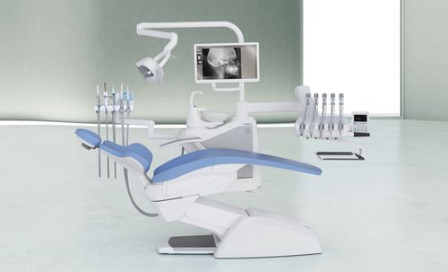Unidad de tratamiento dental con sillón - S200 - Stern Weber - con monitor / con cámara intraoral / con sistema de higiene