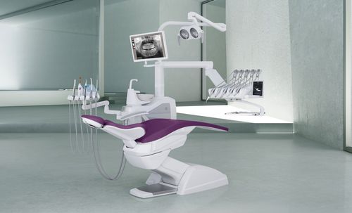 Unidad de tratamiento dental con sillón - S300 - Stern Weber - con monitor / con cámara intraoral / con sistema de higiene