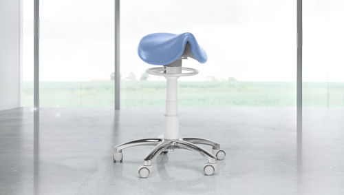 Taburete para odontología - T9 - Stern Weber - azul