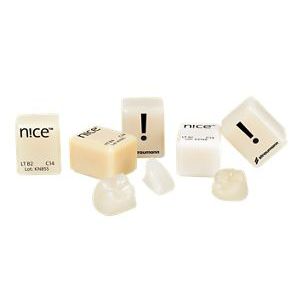 Material dental de cerámica de vidrio - n!ce® - Institut Straumann - para restauración dental / CAD CAM / biocompatible