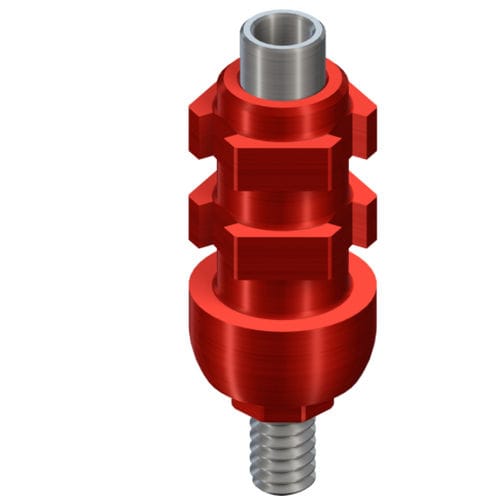 Poste de impresión de titanio - RN synOcta® - Institut Straumann - de tornillo / transgingival