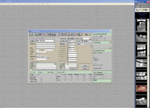 Software de gestión de datos - Dr. Suni - Suni Medical Imaging - para imagen dental
