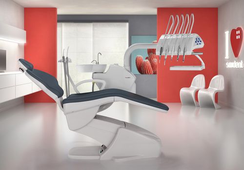 Unidad dental con portainstrumentos - Friend Easy - SWIDENT - con luz