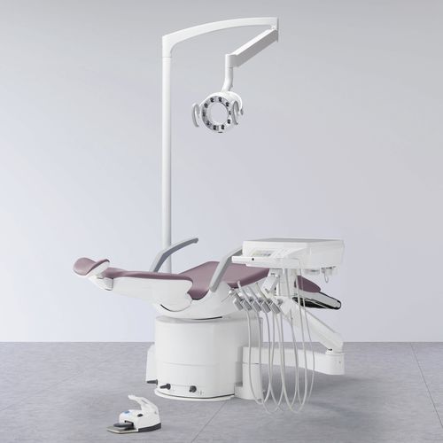 Unidad de tratamiento dental con sillón hidráulico - Eurus S6  - Takara Belmont Italy - compacta / con sistema de higiene / con portainstrumentos