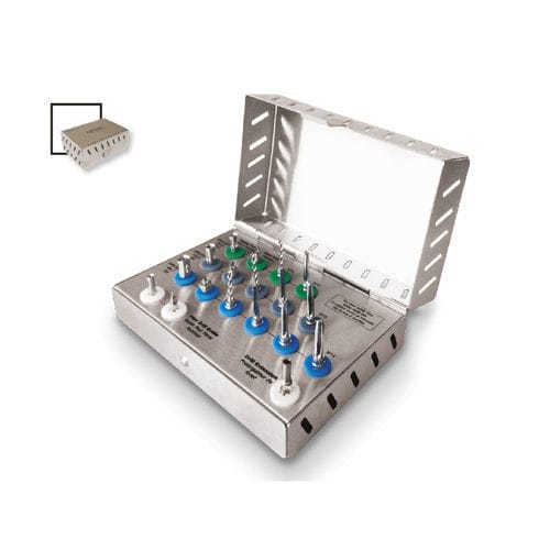 Kit de instrumentos para implantología dental - A-TCP008 - TBR Implants Group - estéril