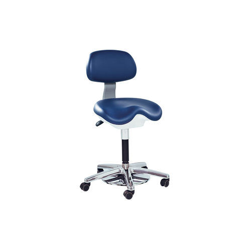 Taburete para centro sanitario - ERGO D - TECNODENT - de altura variable / basculante / con ruedas