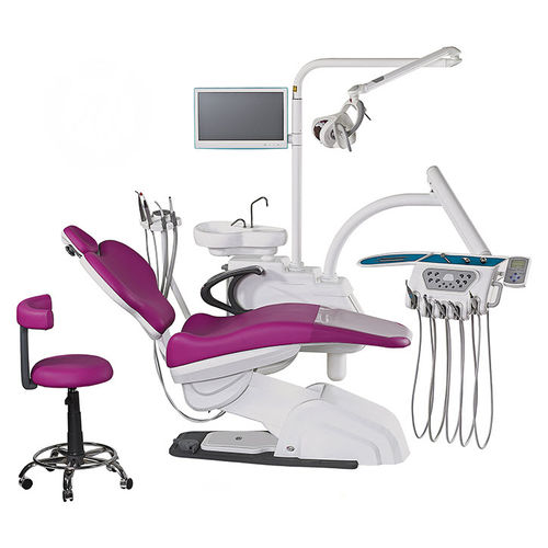 Unidad de tratamiento dental con sillón - Diverso - TEKMIL - con monitor / con portainstrumentos / con luz