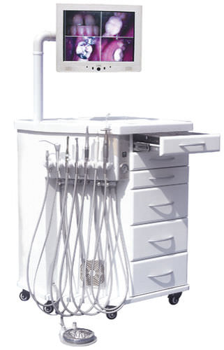 Unidad de tratamiento ortodóntico sin sillón - OMC 2375 - TPC   - con monitor / con portainstrumentos