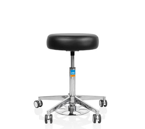 Taburete para consulta médica - easyLine F - UFSK-International OSYS - de altura variable / giratorio / neumático